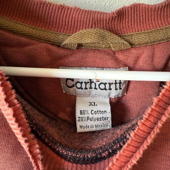 Vintage Carhartt Distressed Sweatshirt - Picture 4 of 5